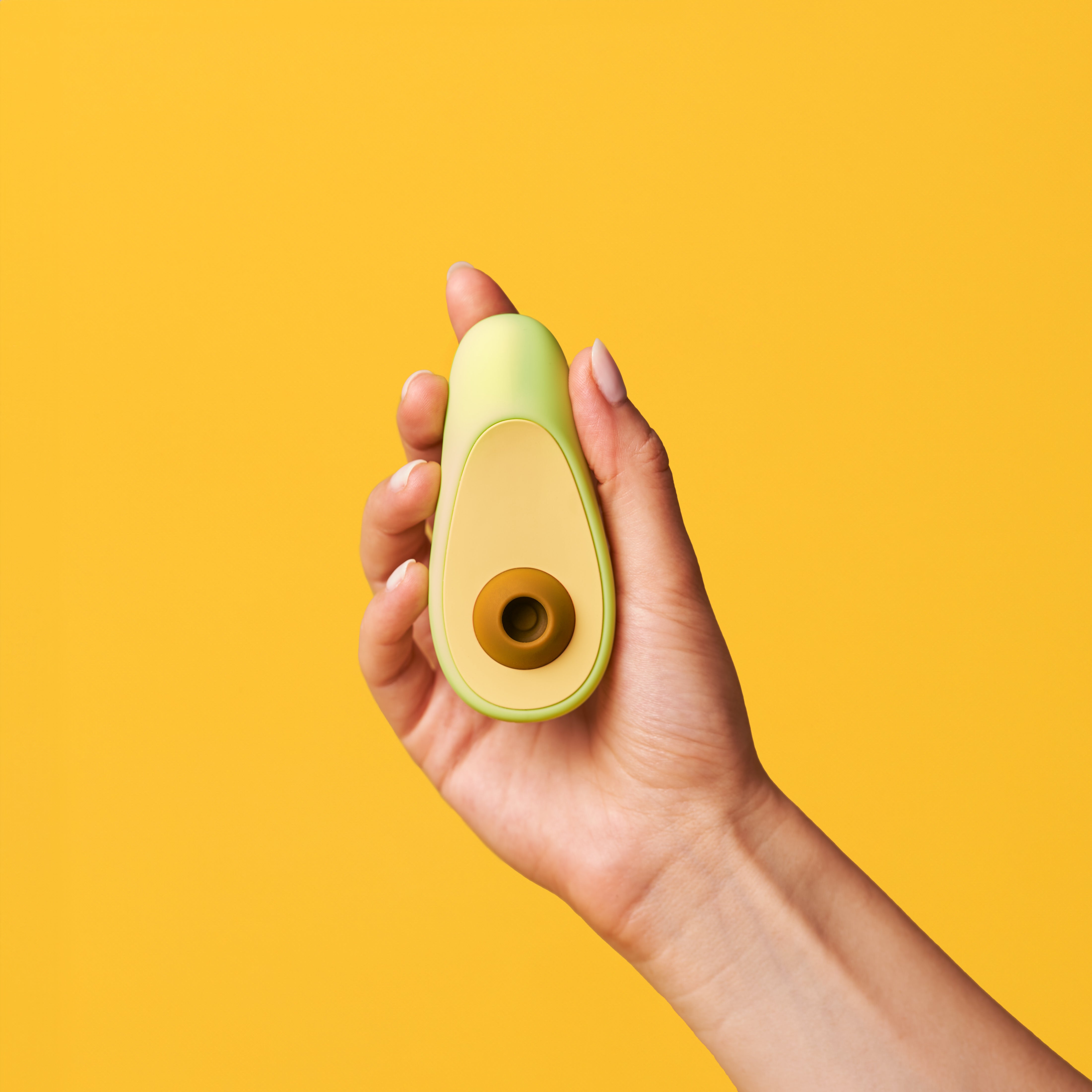 Avocado vibrator detail shot